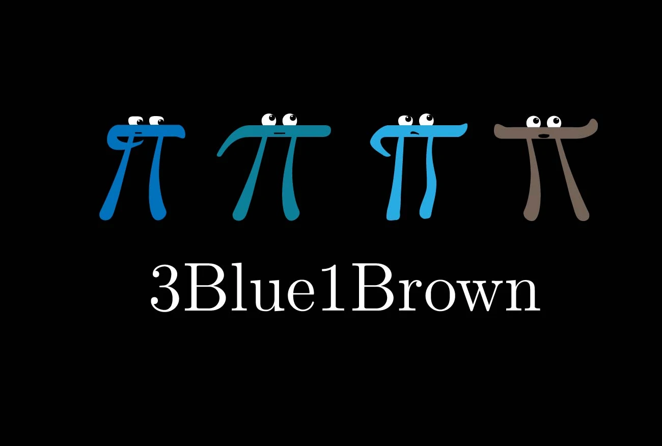 Logo 3blue1brown illustration