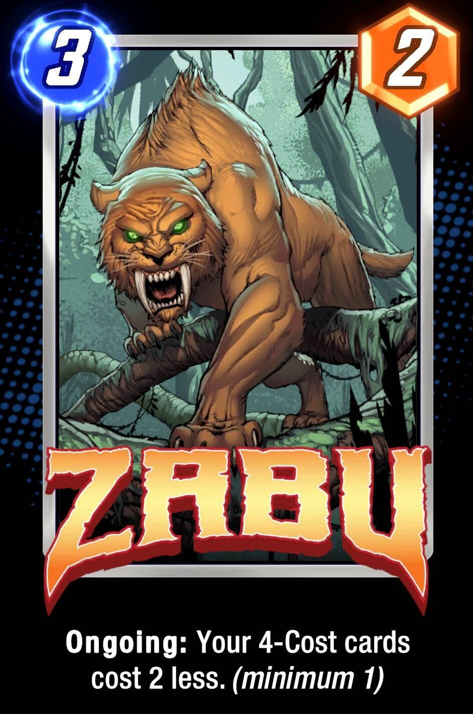 Zabu raw illustration