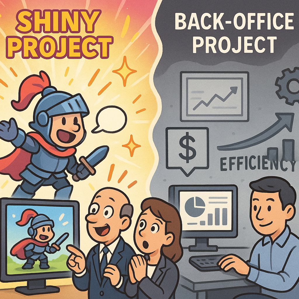 Shiny factor illustration