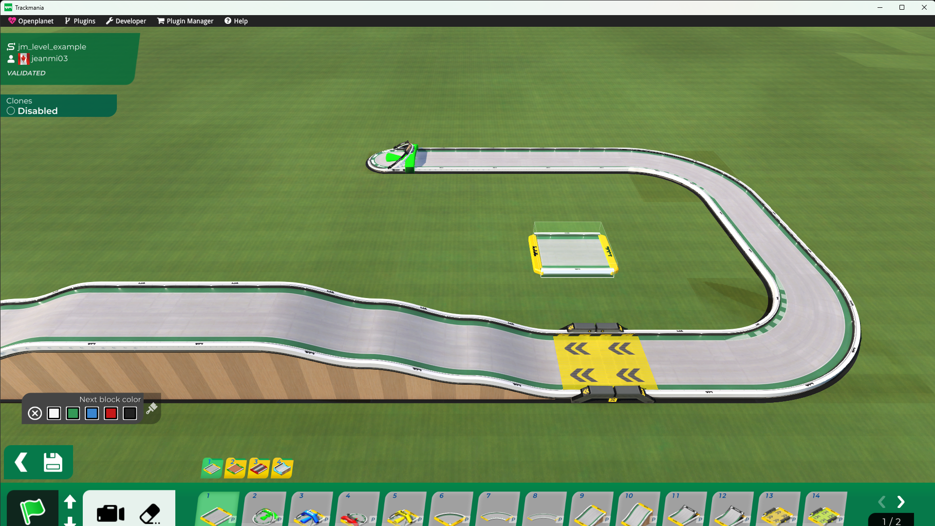 Trackmania 2020 simple track editor